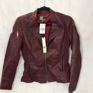 Faux Leather Jacket